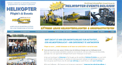 Desktop Screenshot of helikopterevents.be